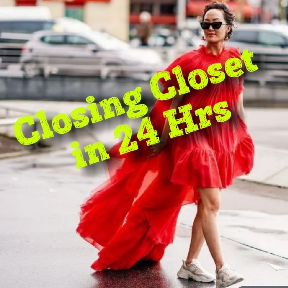 CLOSING CLOSET in 24 HOURS!!!  Accepting offers!